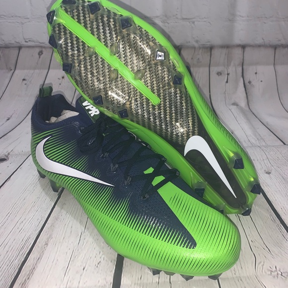 Nike Vapor Football Cleats SEAHAWKS Green - Picture 5 of 9